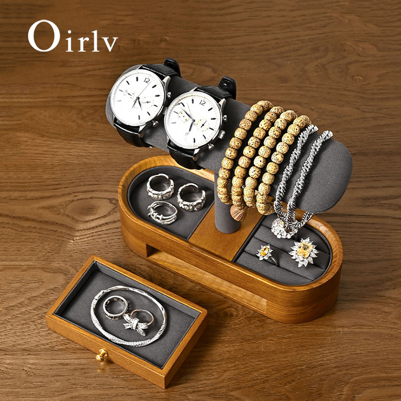 Jewelry And Watches Box - Oirlv органайзер для часов из цельного