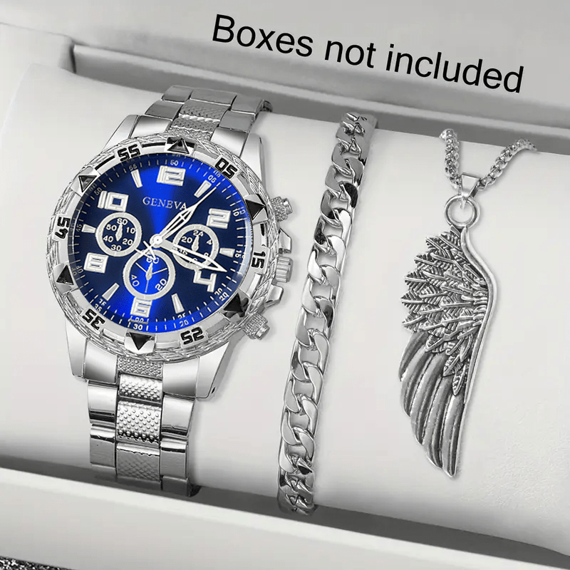 Moments Watches & Jewelry Burlington - Классический минималистичный набор украшений для мужских