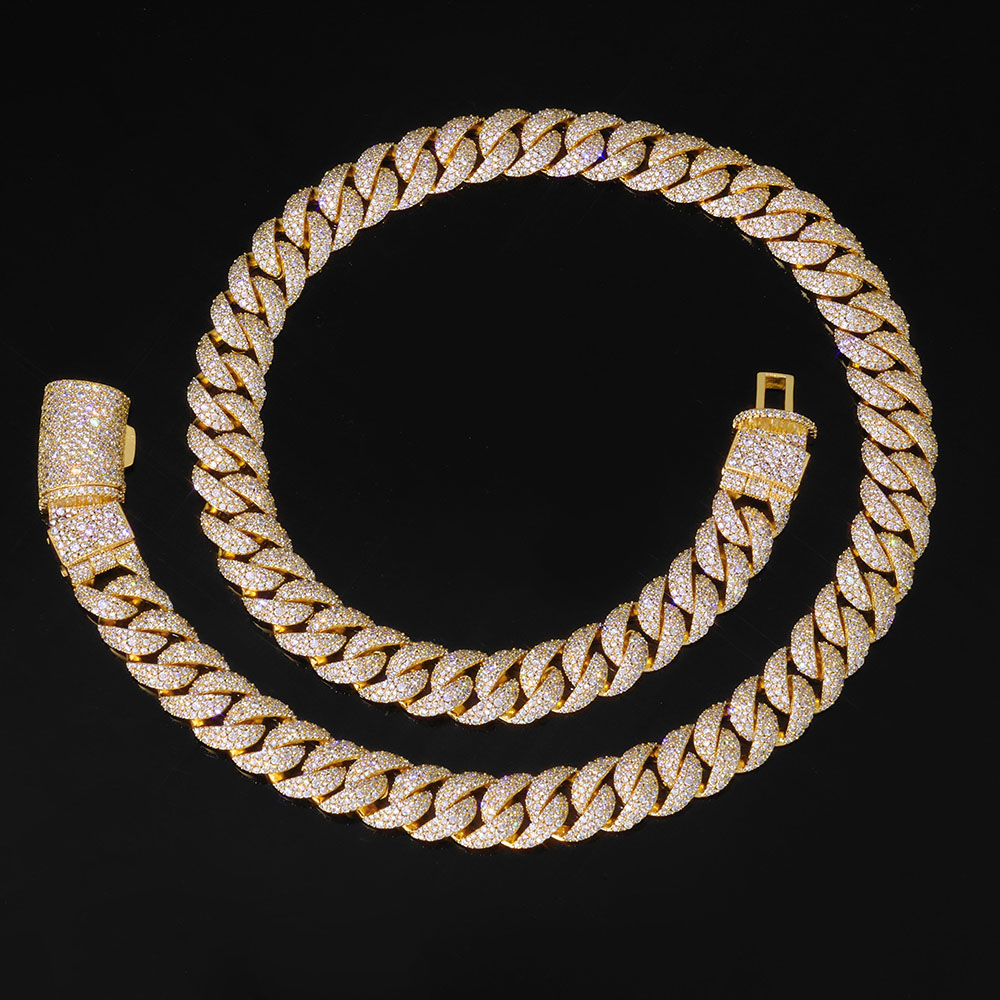 Изысканное колье-цепочка Cuban – обзор и цена Hip Hop Chain Necklace