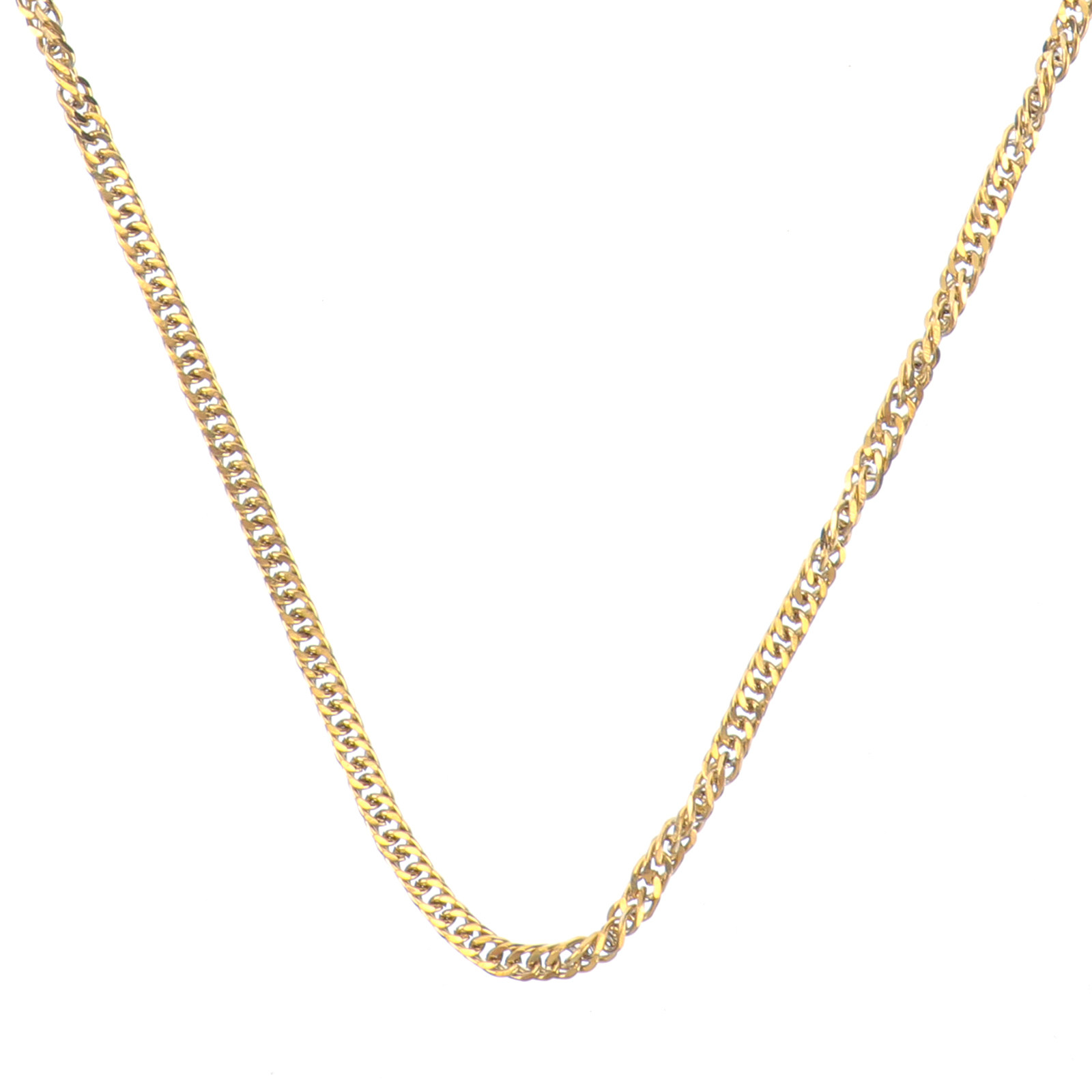 1 шт. Золотистое титановое ста – обзор и цена Hip Hop Chain Necklace