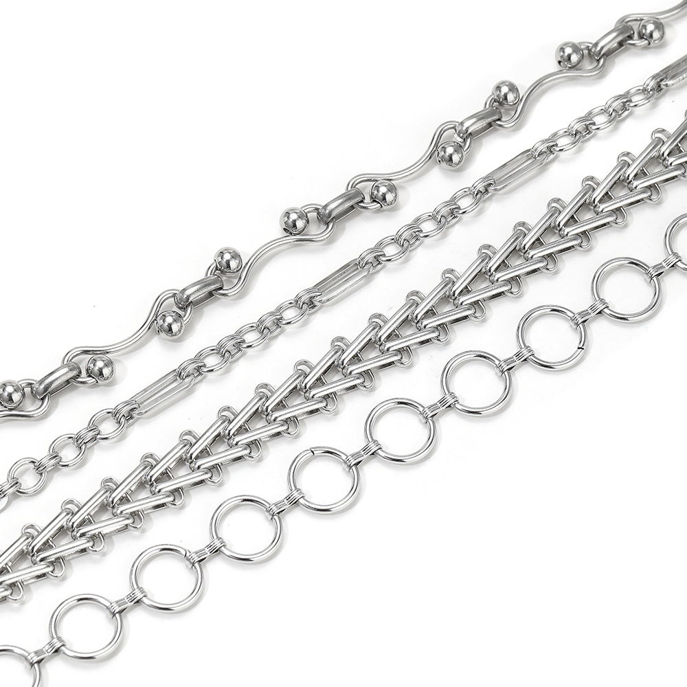 1 метр цепей из нержавеющей ст – обзор и цена Hip Hop Chain Necklace