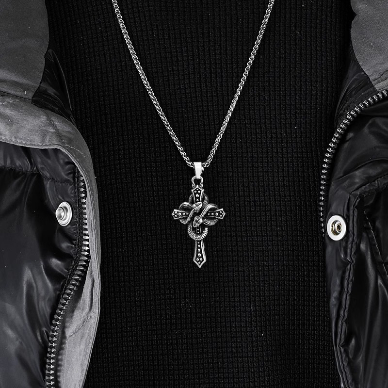 Винтажное двухцветное ожерелье – обзор и цена Hip Hop Chain Necklace