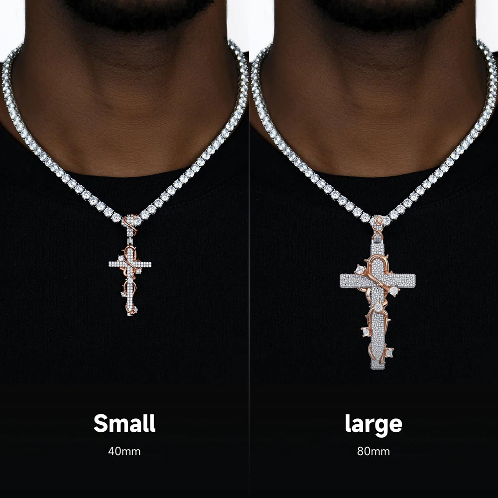 NUOYA Роскошное ожерелье с под – обзор и цена Hip Hop Chain Necklace